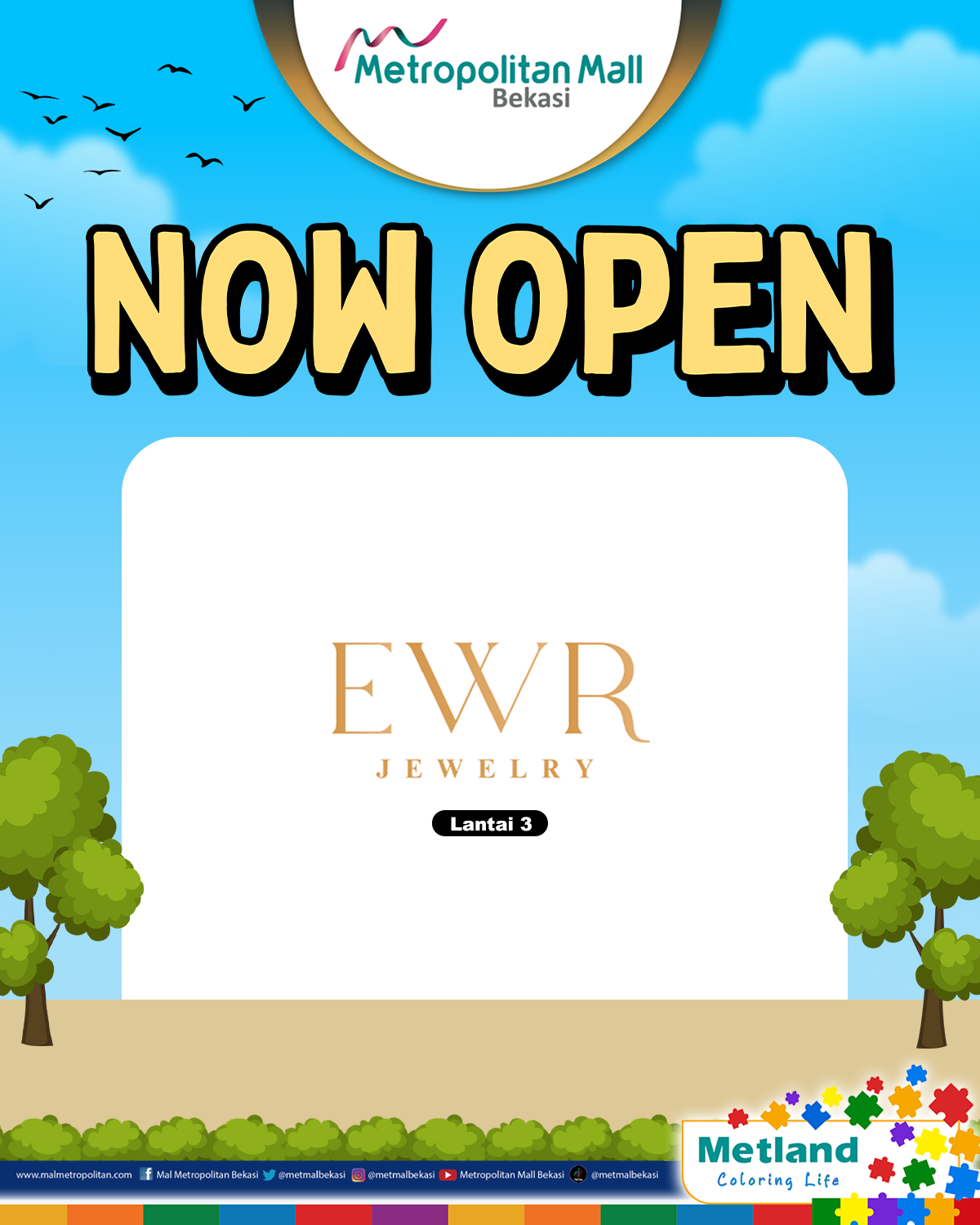 NOW OPEN 4